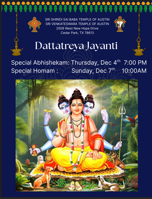 Dattatreya Jayanti